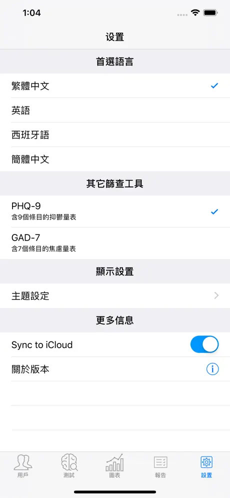 簡單抑鬱測試PHQ-9