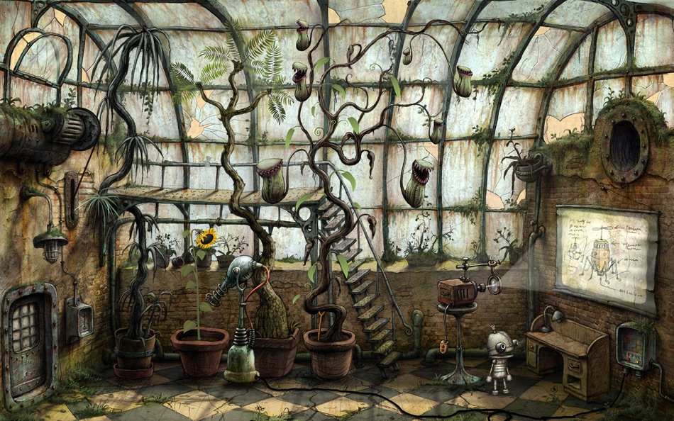 #4. Machinarium (macOS) Podle: Amanita Design s.r.o.