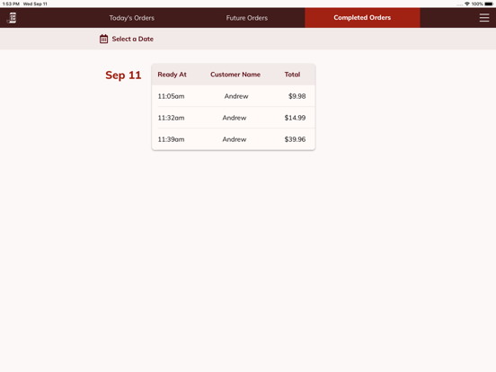 Screenshot #5 pour Ordrslip Kiosk