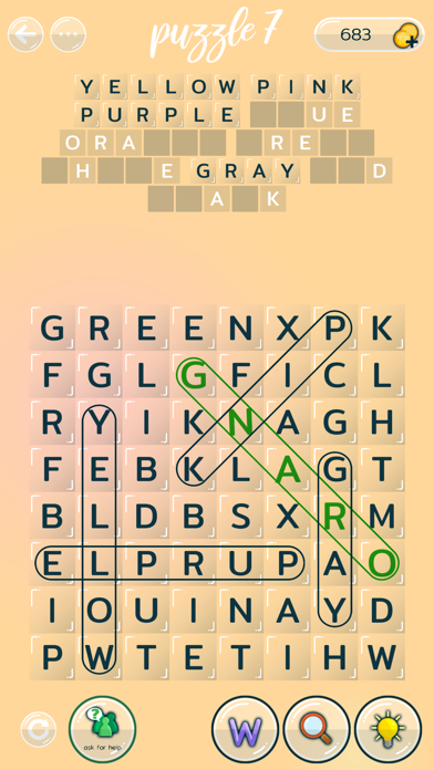 Word Search Puzzles IQ screenshot 4