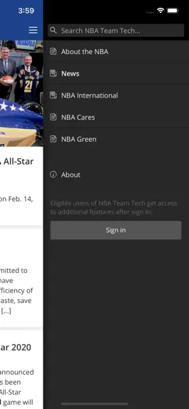 Game screenshot NBA Team Tech apk