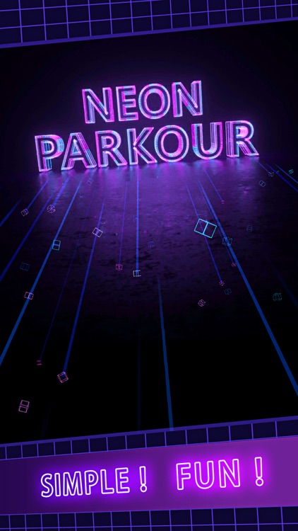 Neon Parkour