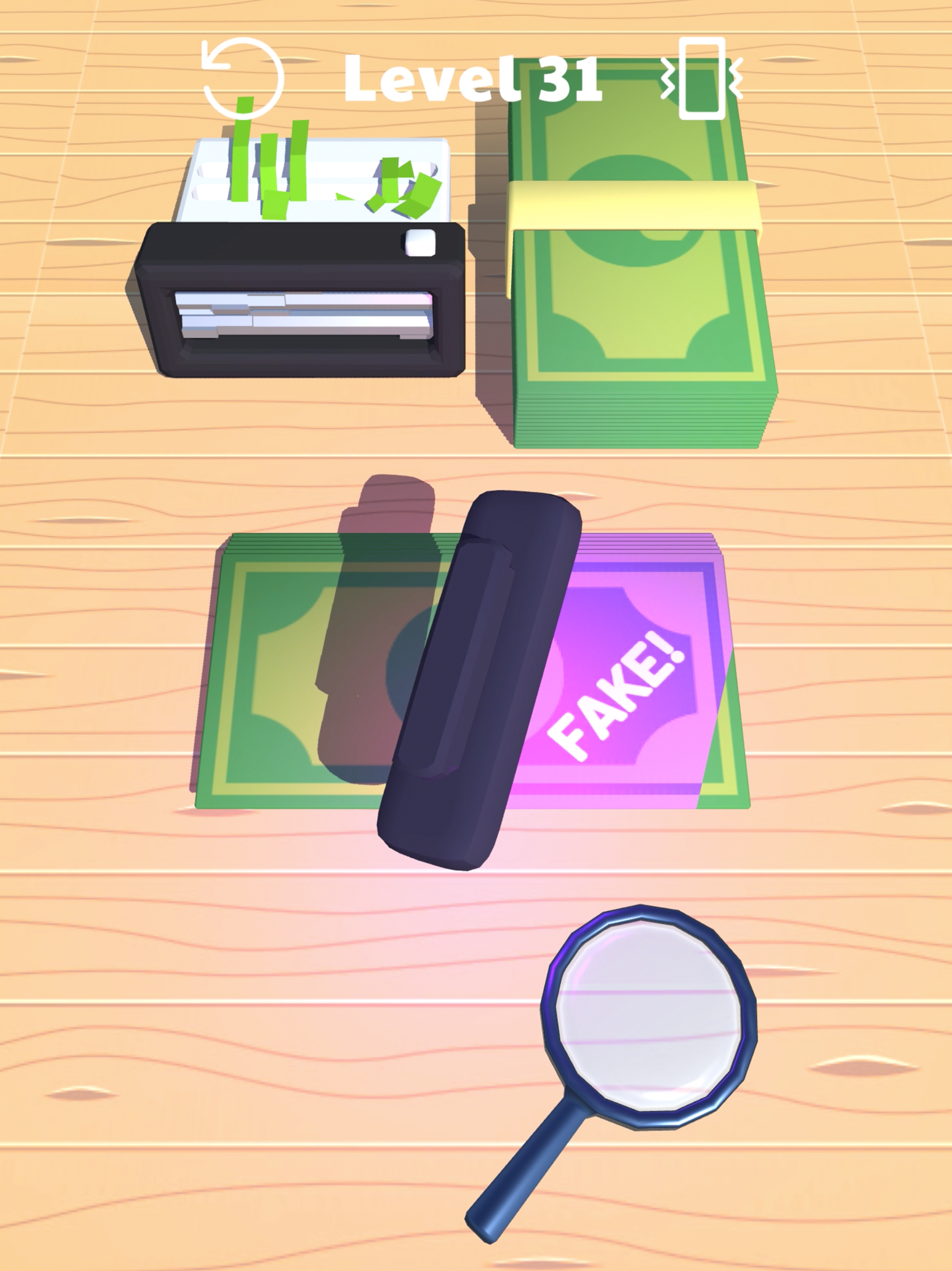 Money Buster 3D: Fake or Real