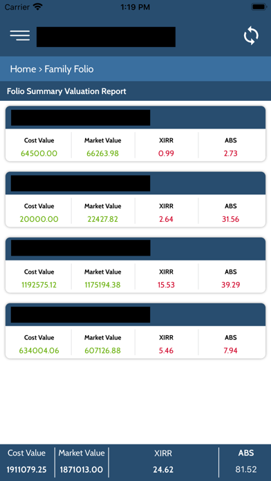 iInvest Office Screenshot