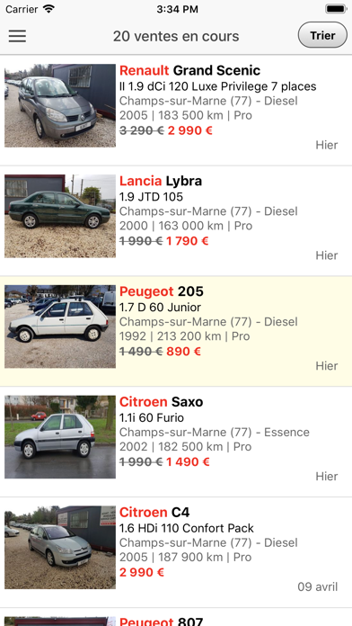 Screenshot #3 pour Alsatt Auto