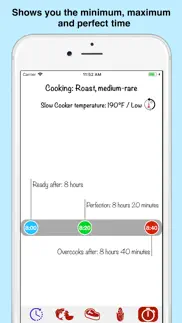 slow cooker temperature& timer iphone screenshot 1