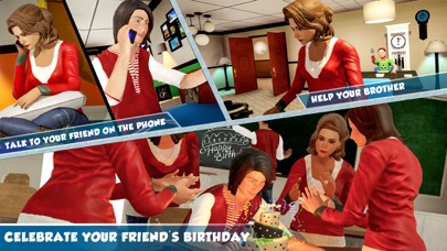 Screenshot #3 pour ma haut école fille simulateur