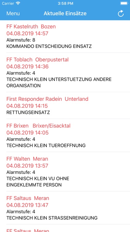 Pocsag Südtirol screenshot-6