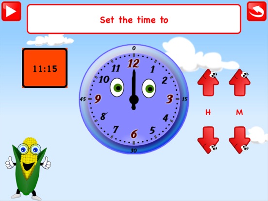 Learn Clock Telling Time Kidsのおすすめ画像3