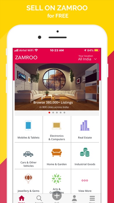 ZAMROO - The Selling App Screenshot