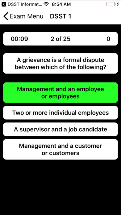 Screenshot #10 for DSST Supervision Prep