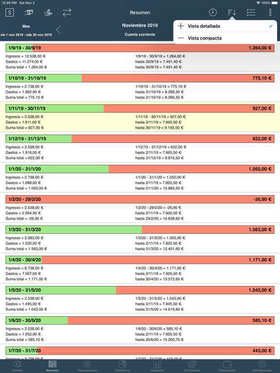 My Budget Book App Store preview screenshot 12