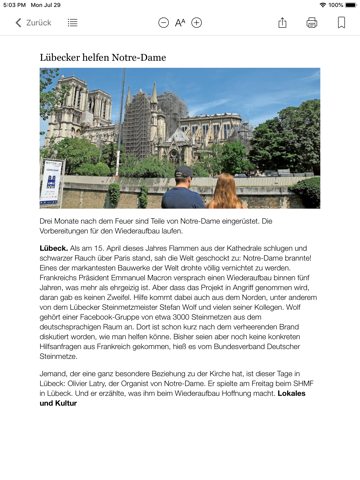 LN E-Paper: News aus Lübeck screenshot 2