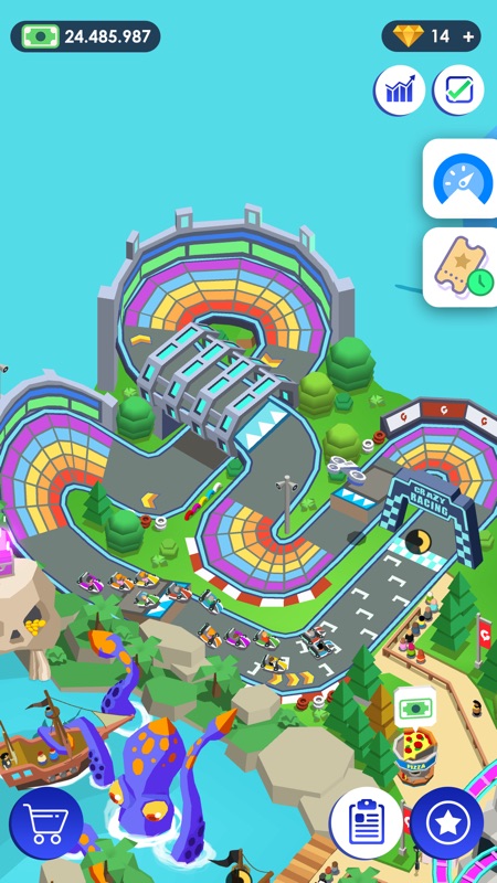 Idle Theme Park - Tycoon Game screenshot 5