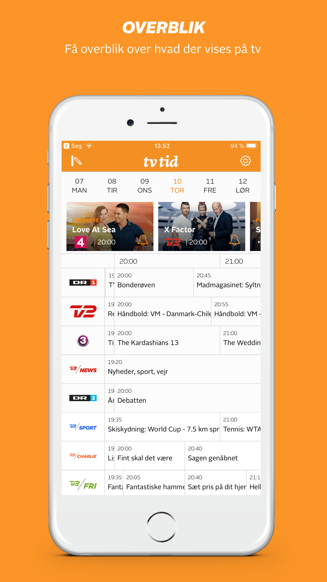 tvtid – Dansk Tv-guide