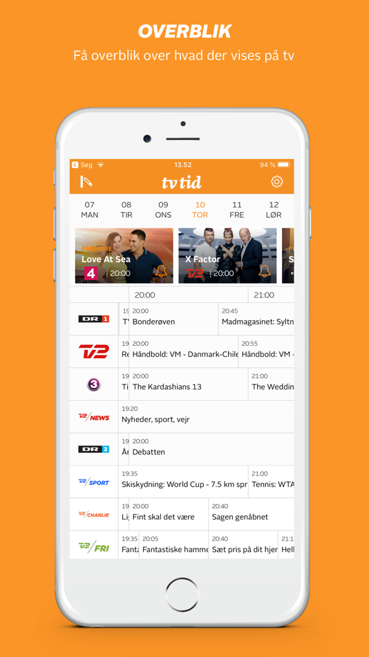 tvtid – Dansk Tv-guide - 5.0.10 - (iOS)