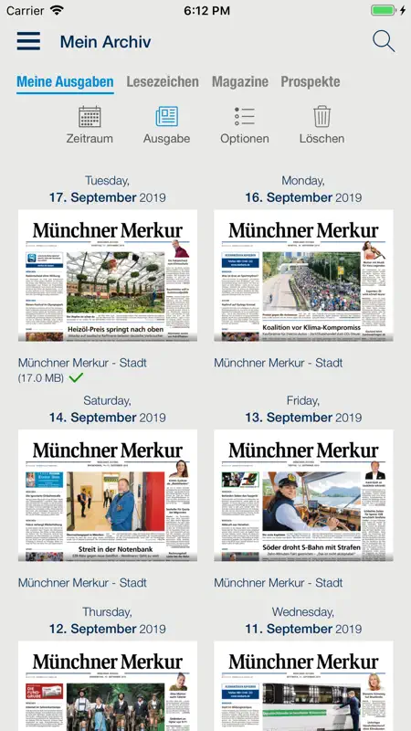 Münchner Merkur ePaper screenshot 4 of 5