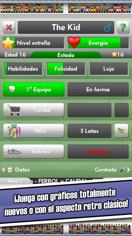 New Star Fútbol screenshot 2