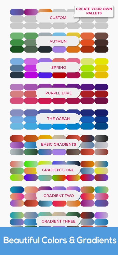 Coloring Book For Adults App ◌ - icolor-adult-coloring-palettes