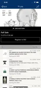 Tenmoku Auctions screenshot #3 for iPhone