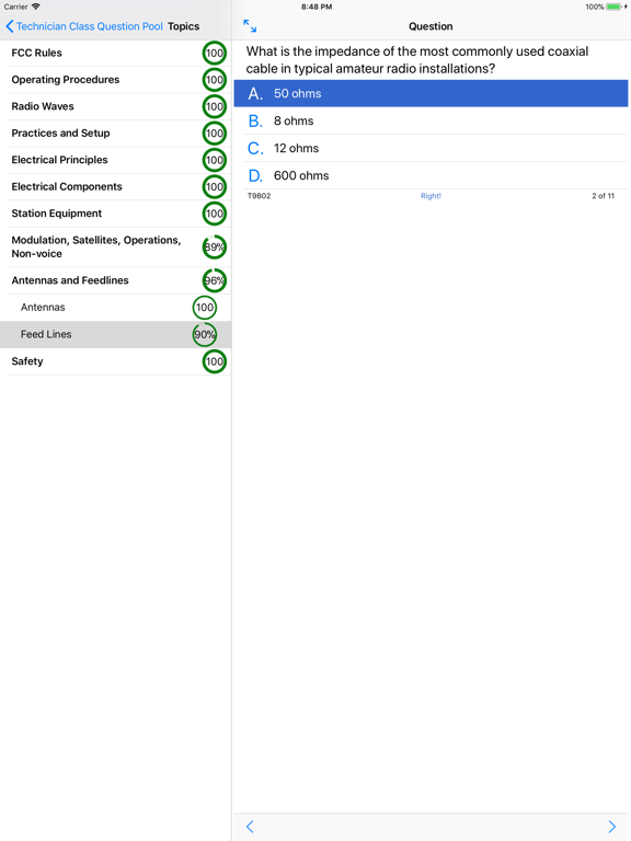 Ham Tech iPad screenshot 2 - Education app