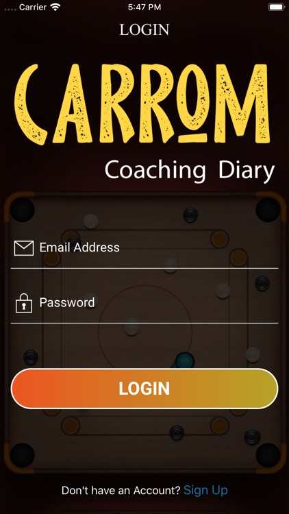 Carrom Coaching Diary