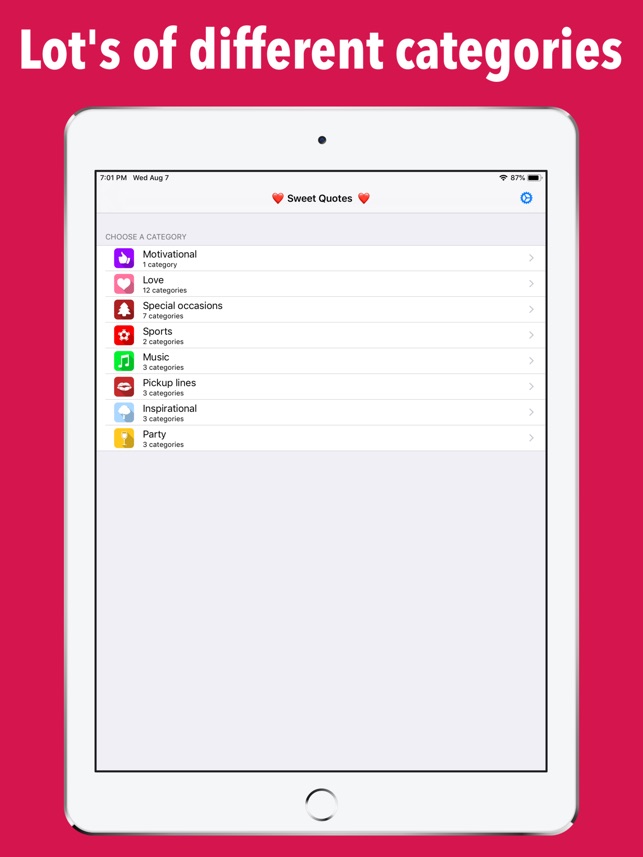 Sweet Quotes on the App Store Sweet Quotes on the App Store