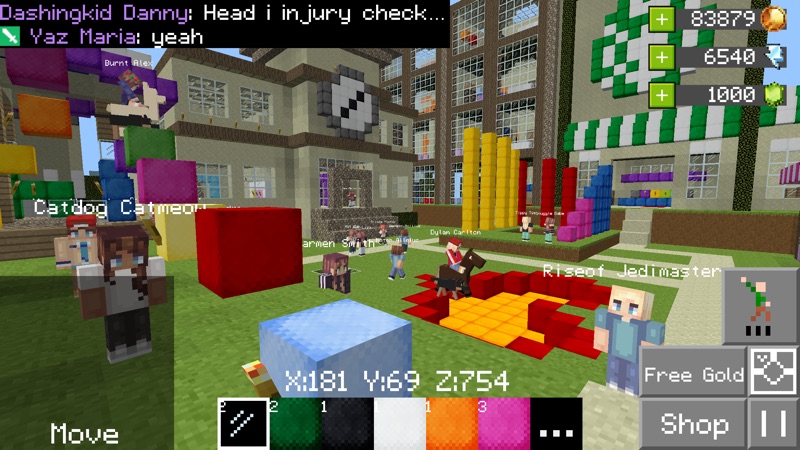 Builder Buddies Craft Mine MMO screenshot 1