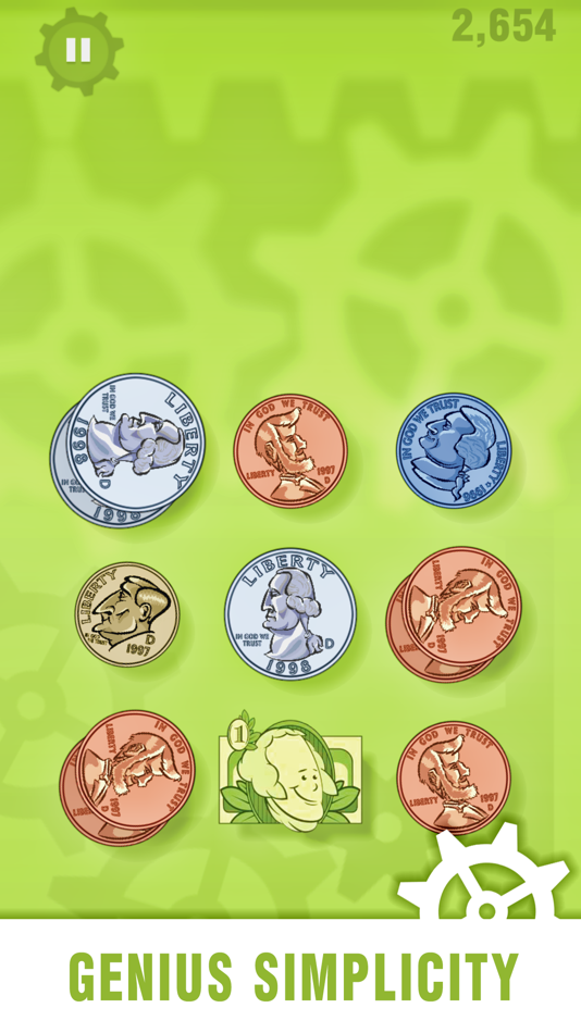 #1. Money Machine: Slide to Riches (iOS) By: ANDREY NOVIKOV