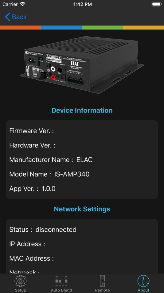 #5. IS-AMP340 (iOS) Podle: ELAC Americas Inc.