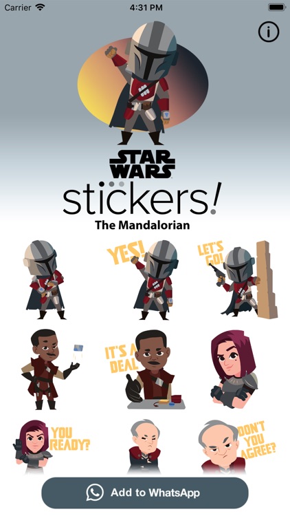 The Mandalorian Stickers