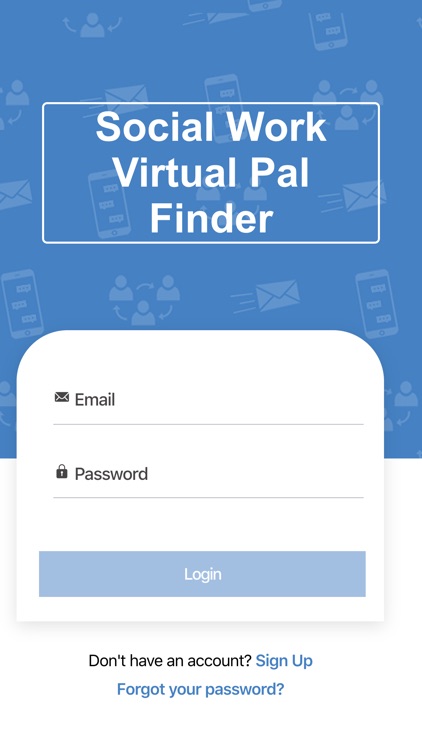Social Work Virtual Pal Finder