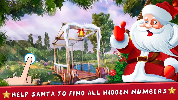 Christmas Hidden Numbers Games screenshot-3