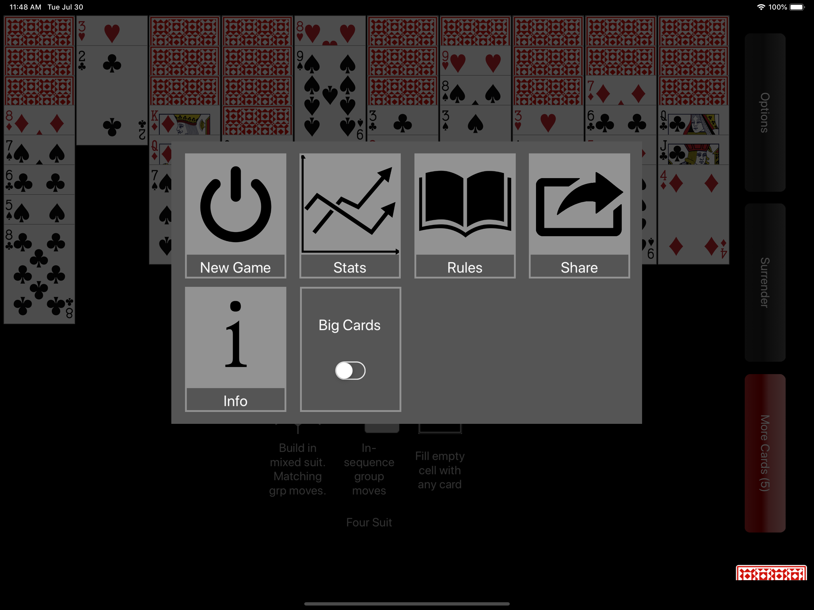 Spider Classic Solitaire