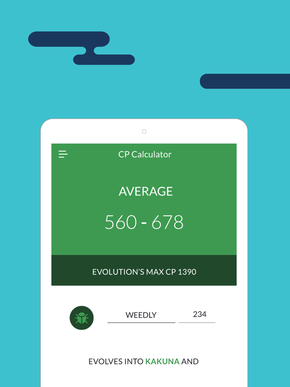 Screenshot #4 pour Evolution CP & IV Calculator