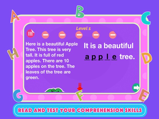 Screenshot #4 pour Anglais Reading Comprehension