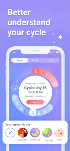 Game screenshot Paloma: Period Tracker & Diary mod apk