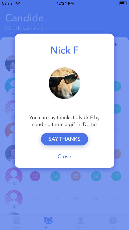 #7. Dottie - the happy tracker (iOS) Von: Tom Hicks