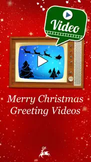 merry christmas greeting video iphone screenshot 1