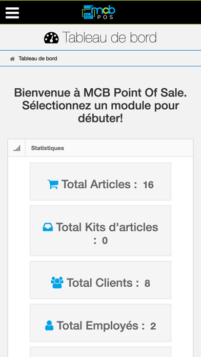 Mcbpos app screenshot