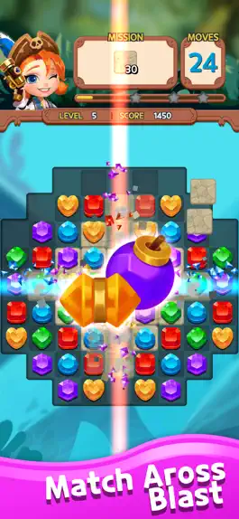 Game screenshot JEWEL ISLAND-Pirate Adventure mod apk
