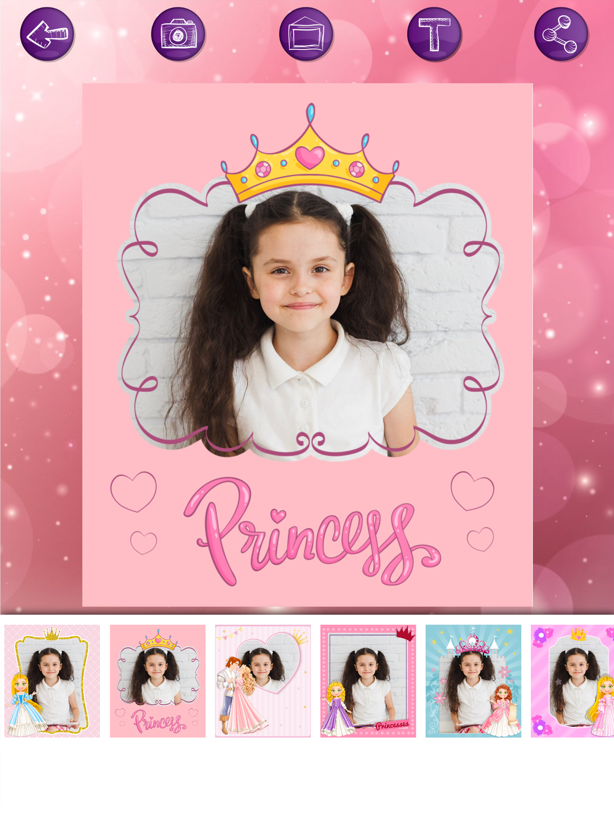 Magic Princesses Coloring Book screenshot 8