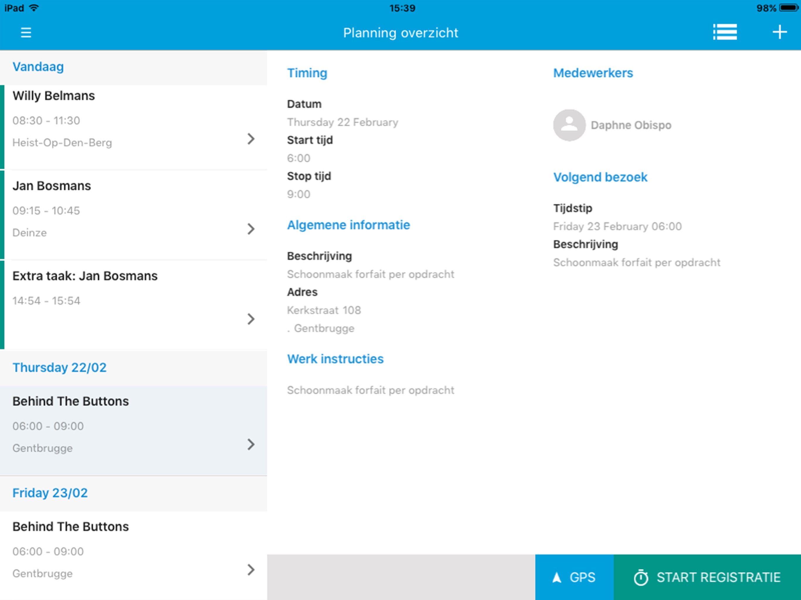 ButtonsforCleaners Staff App screenshot 6