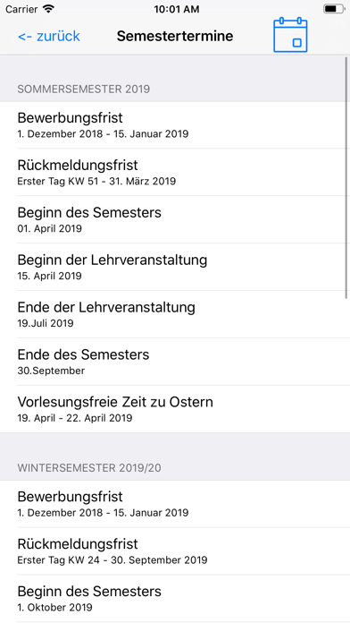 Screenshot #2 pour HochschulApp - HS-Fulda
