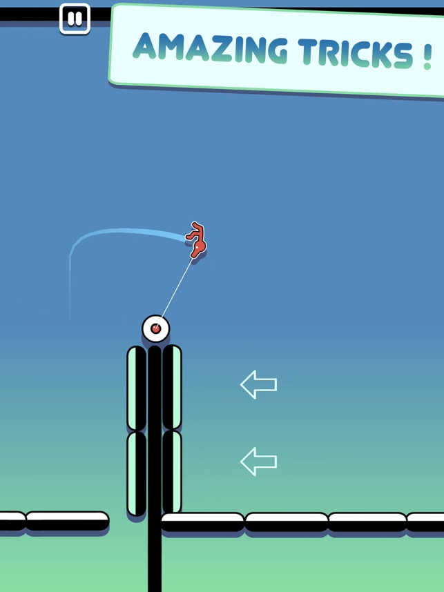 Stickman Hook - Gameplay Walkthrough part 1(iOS,Android) 