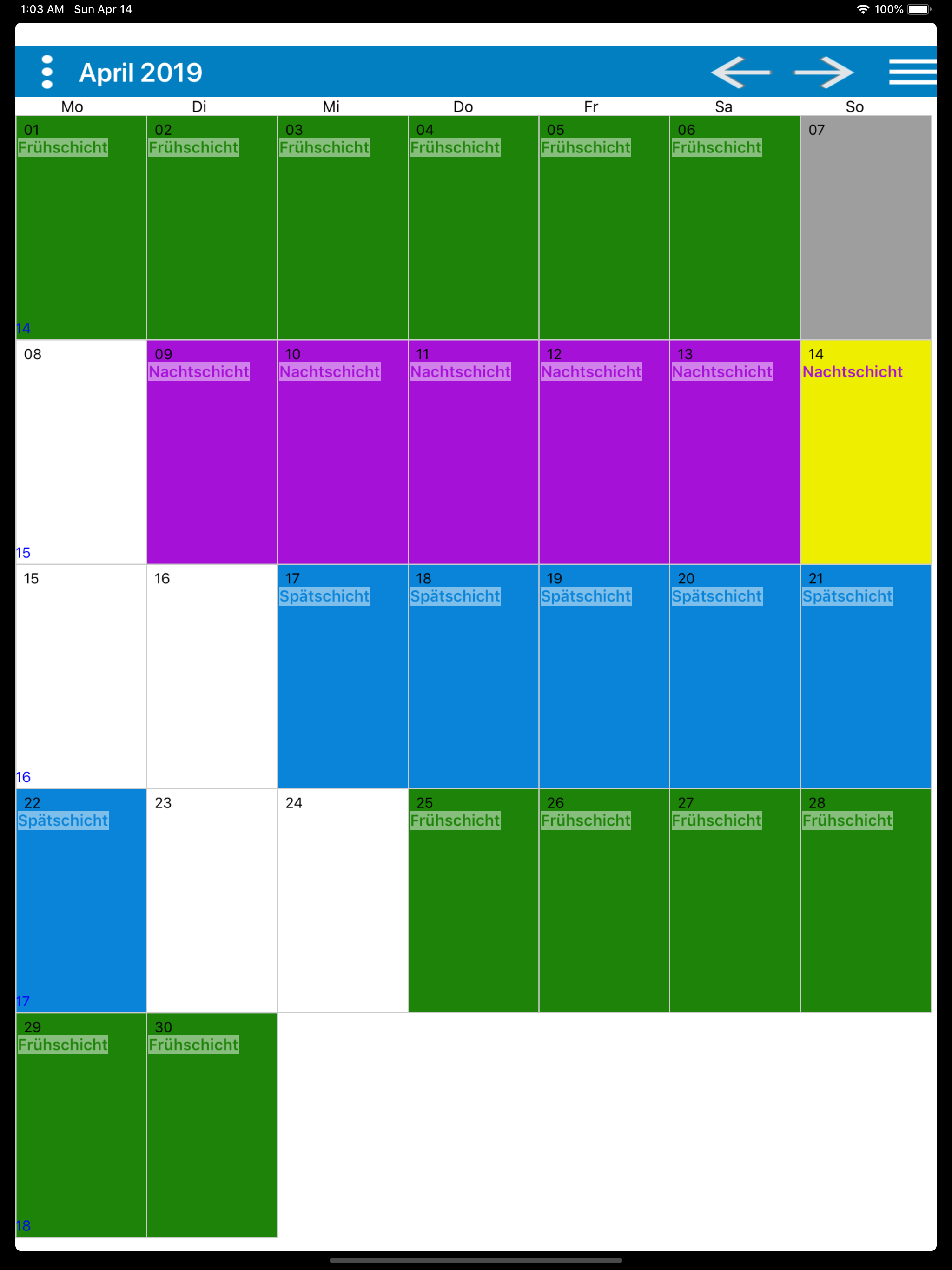 Shift Wage Planer screenshot 12