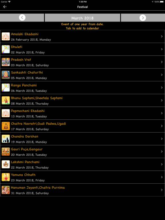 Hindu Calendar - Panchangのおすすめ画像3