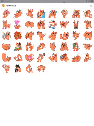 Fox Stickers Proのおすすめ画像4