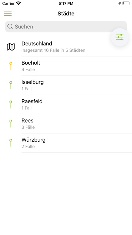 Eichenprozessionsspinner Scan