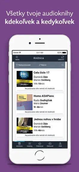 Game screenshot Martinus.sk Audioknihy mod apk